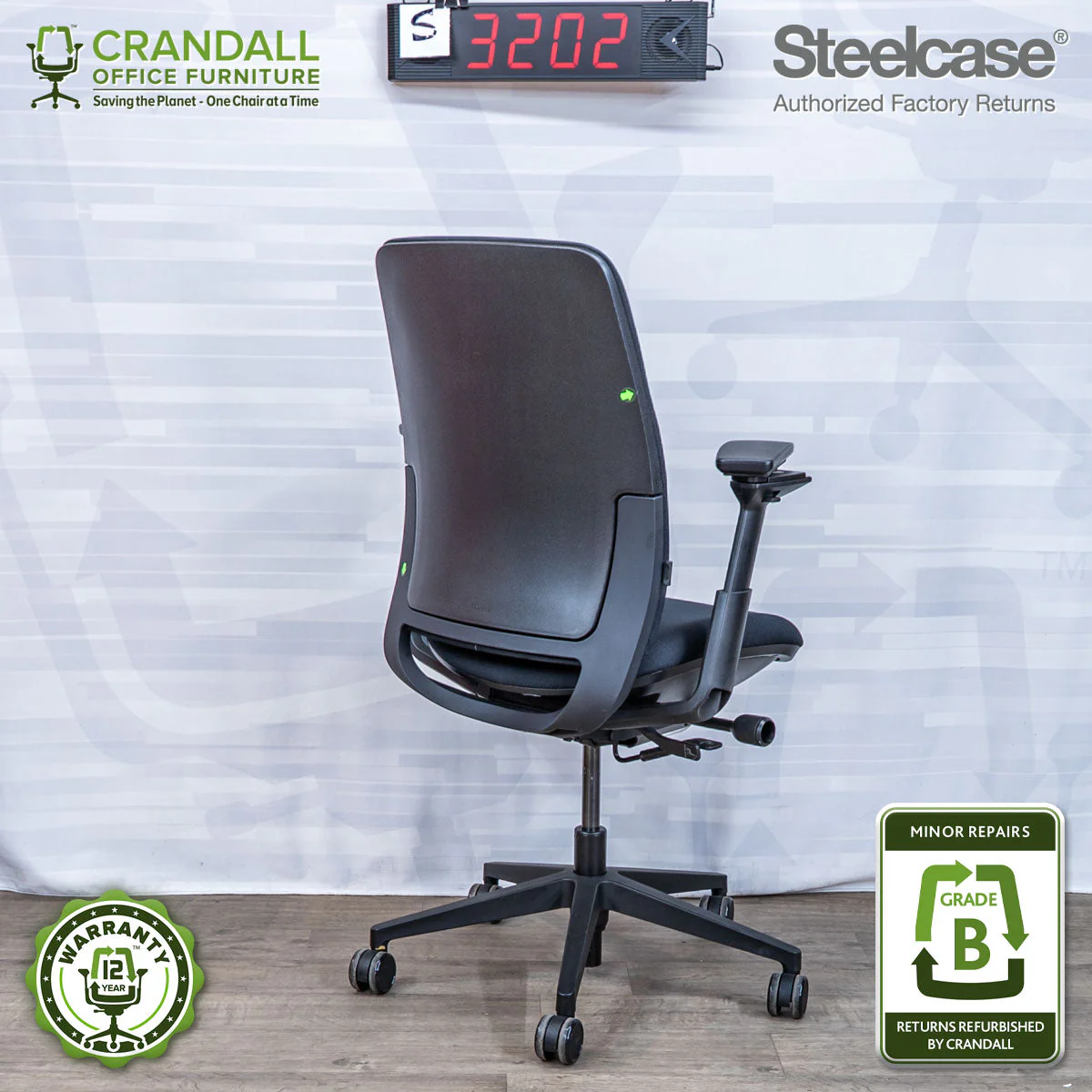 S-3202 - Steelcase Amia - Grade B - Image 2