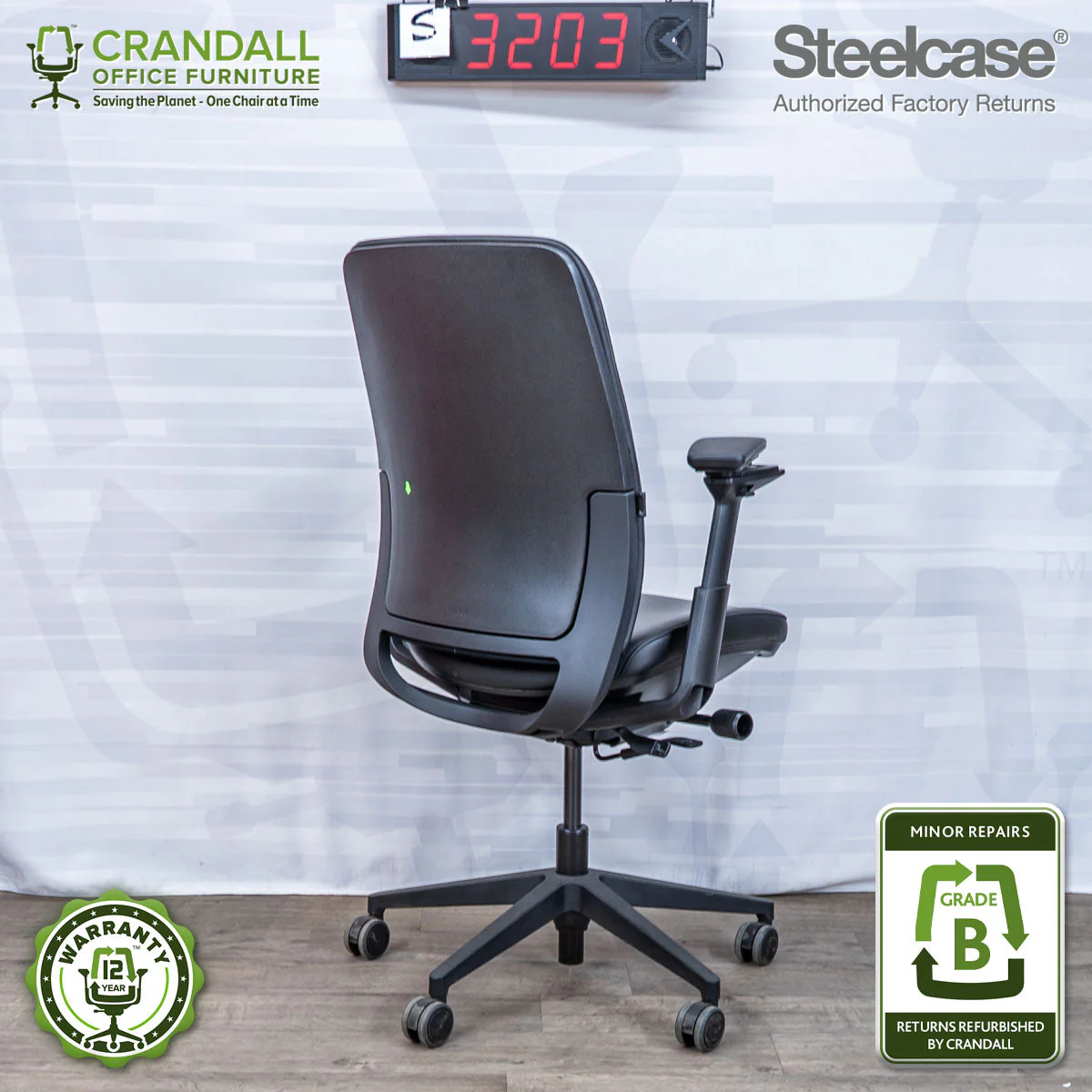 S-3203 - Steelcase Amia - Grade B - Image 2