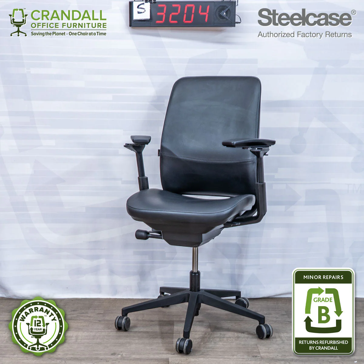 S-3204 - Steelcase Amia - Grade B