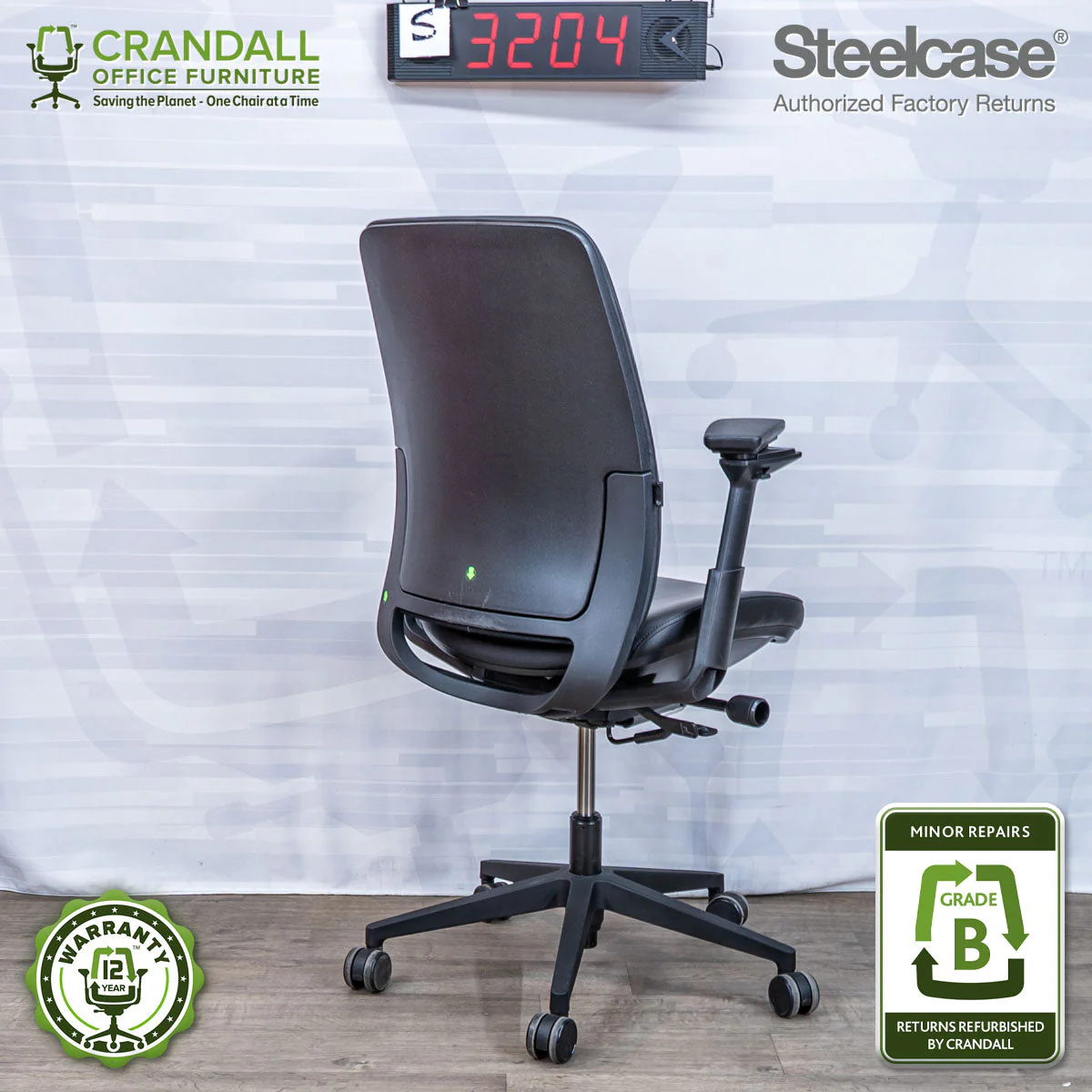 S-3204 - Steelcase Amia - Grade B - Image 2