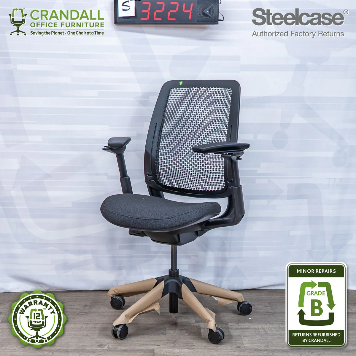 S-3224 - Steelcase Series 2 - Grade B