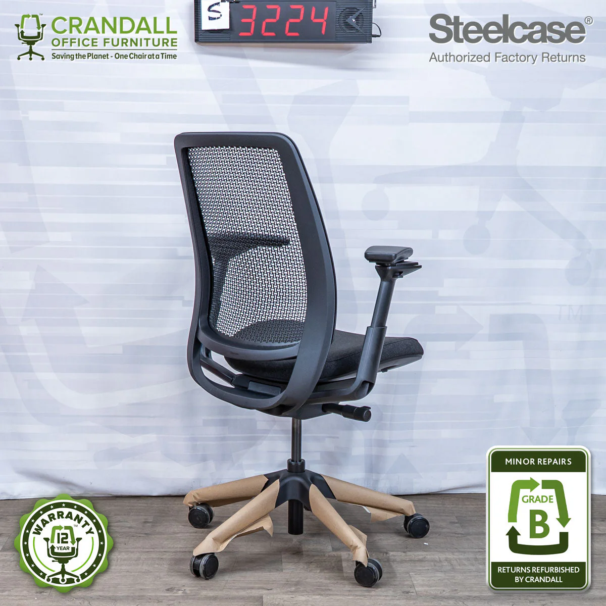 S-3224 - Steelcase Series 2 - Grade B - Image 2