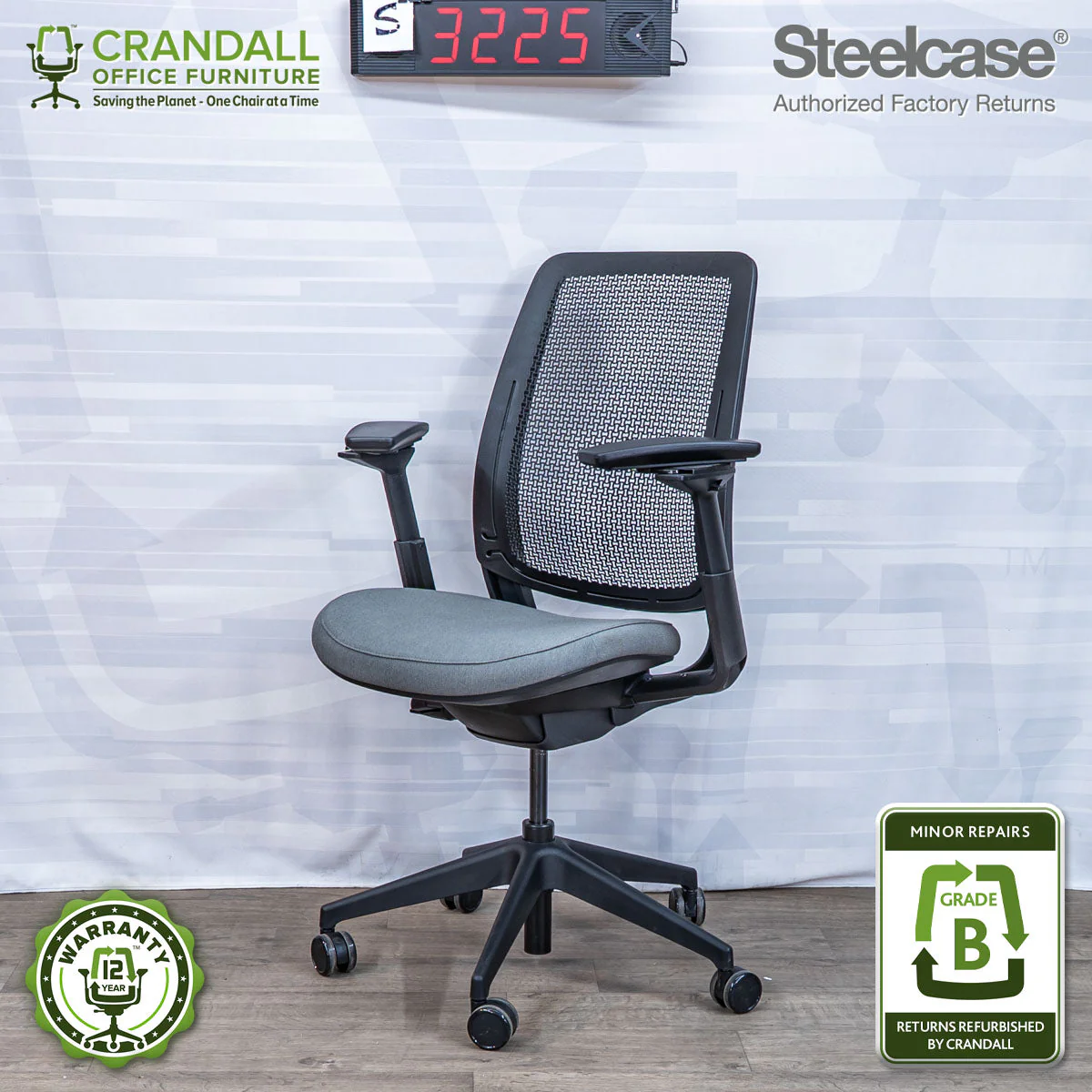 S-3225 - Steelcase Series 2 - Grade B