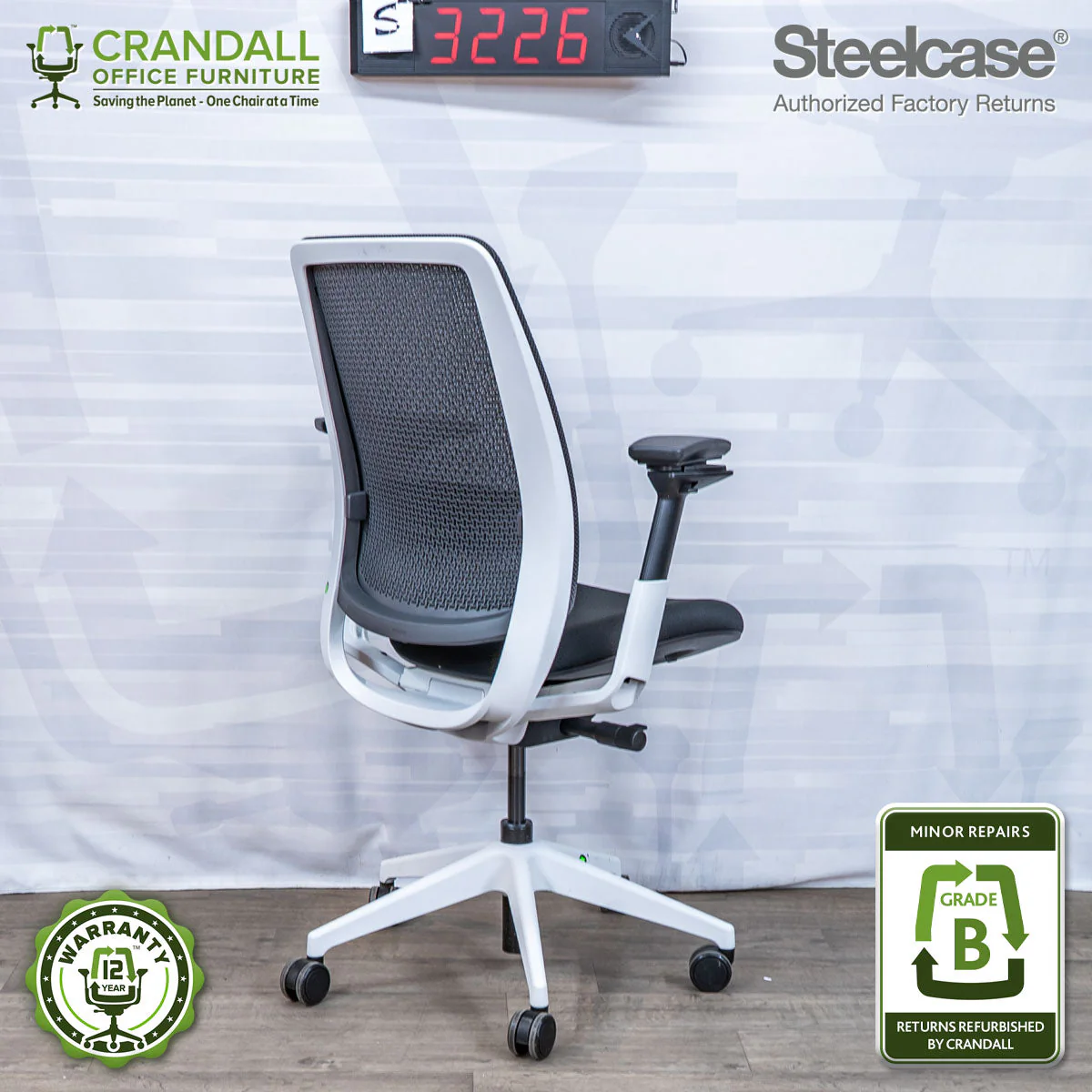 S-3226 - Steelcase Series 2 - Grade B - Image 2