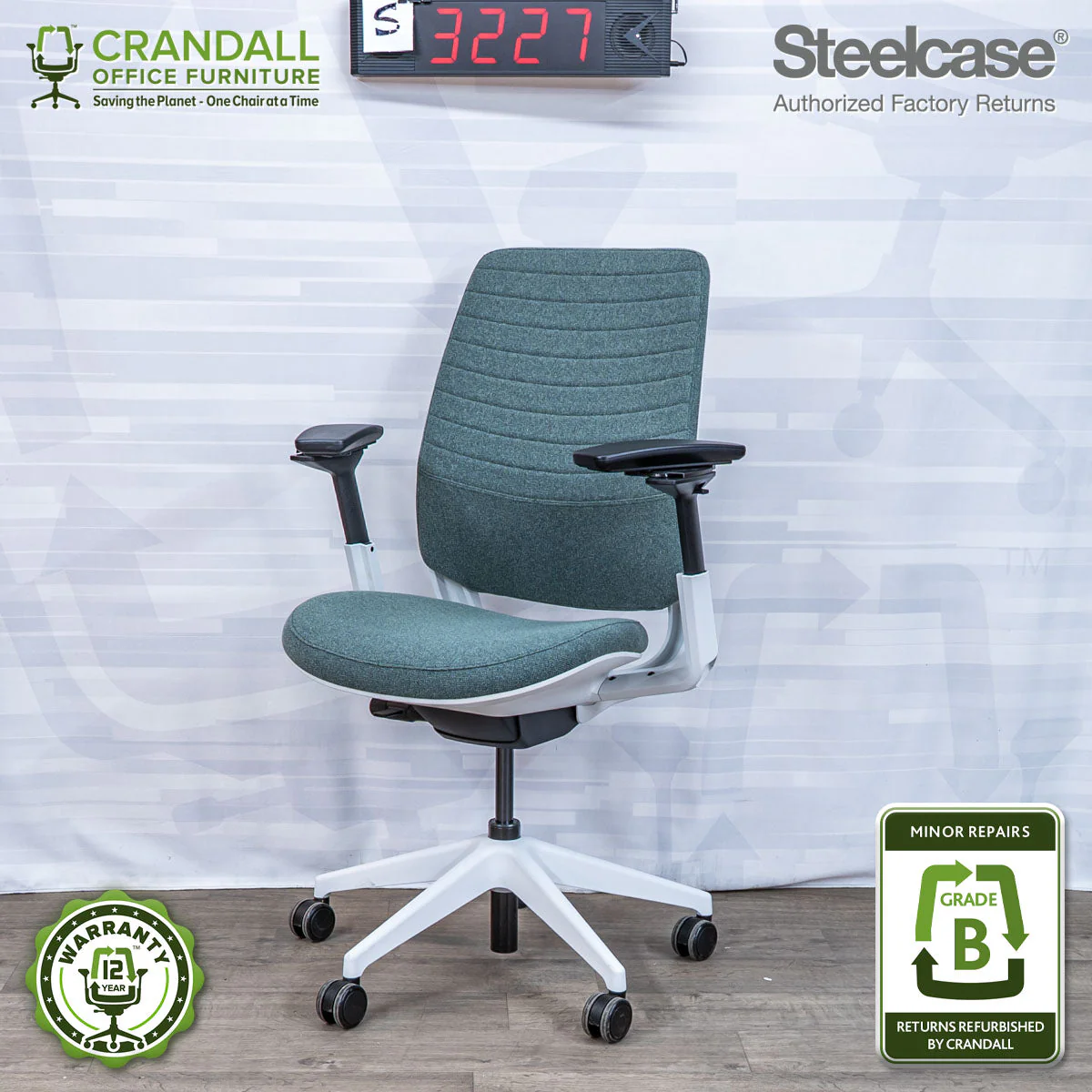 S-3227 - Steelcase Series 2 - Grade B