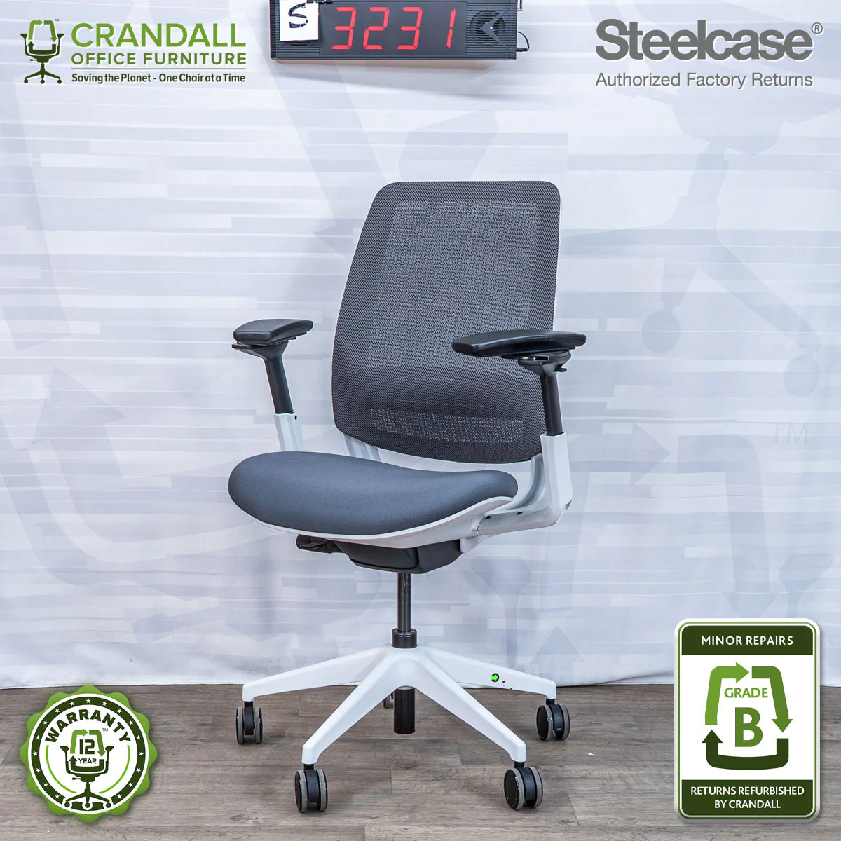 S-3231 - Steelcase Series 2 - Grade B