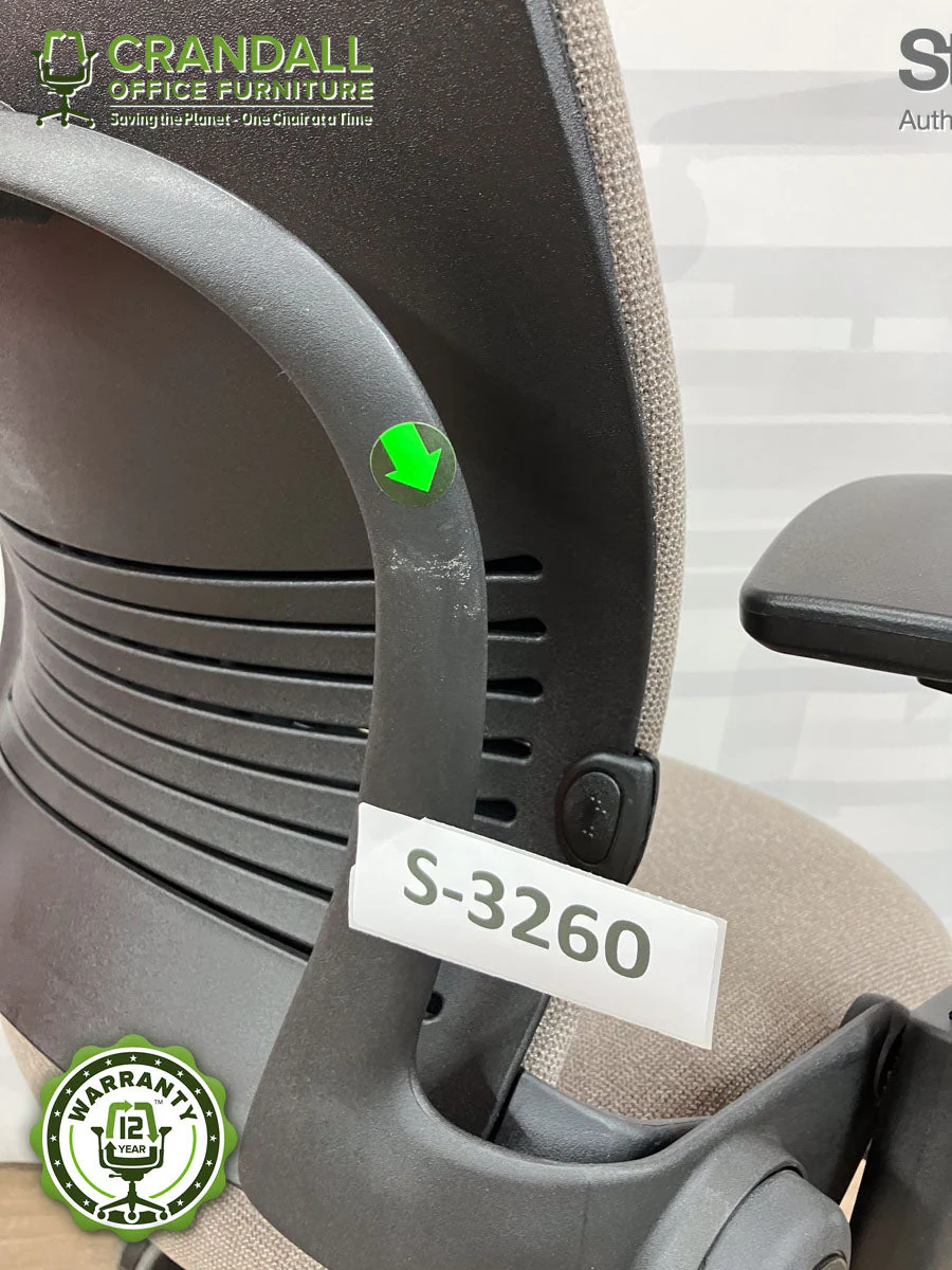 S-3260 - Steelcase V2 Leap- Grade B - Image 3