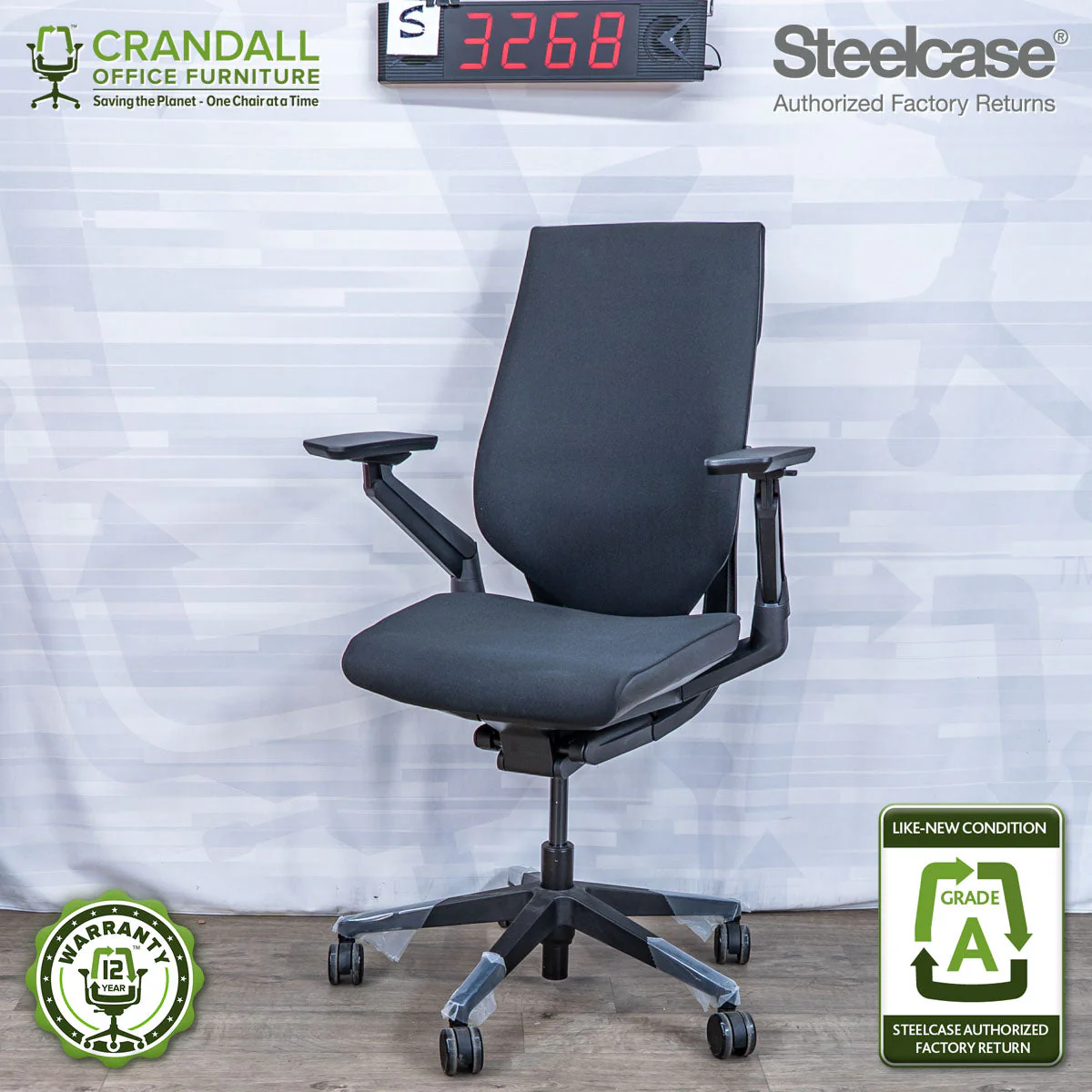 S-3268 - Steelcase Gesture - Grade A