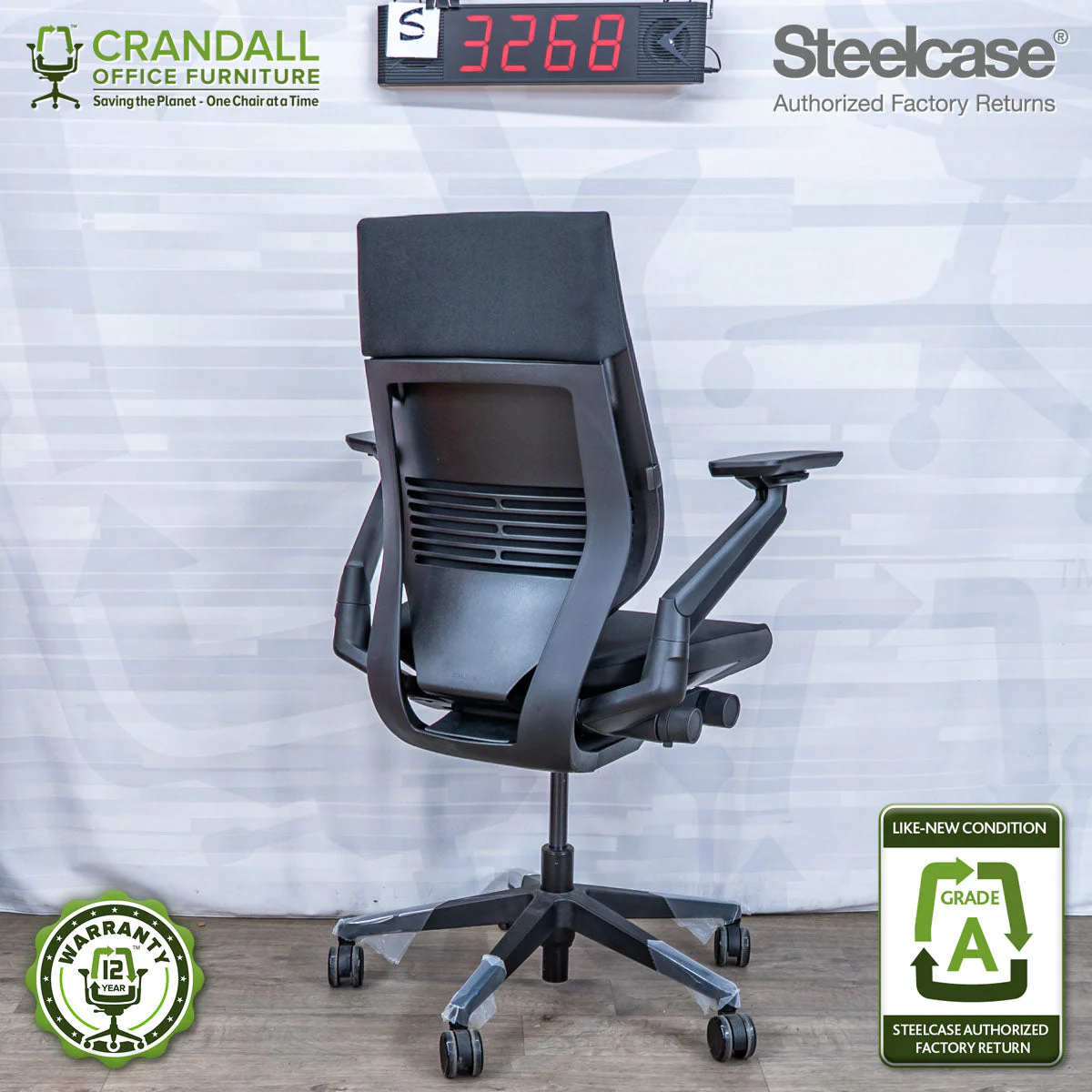 S-3268 - Steelcase Gesture - Grade A - Image 2