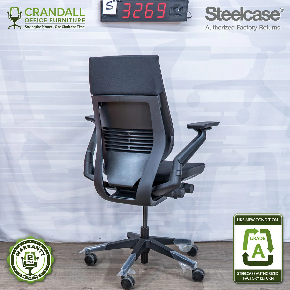 S-3269 - Steelcase Gesture - Grade A - Image 2