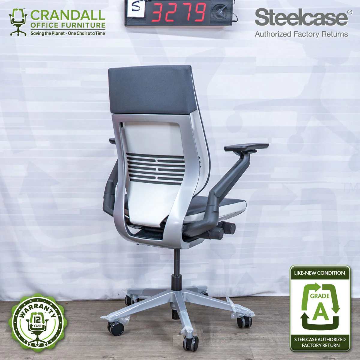S-3279 - Steelcase Gesture - Grade A - Image 2