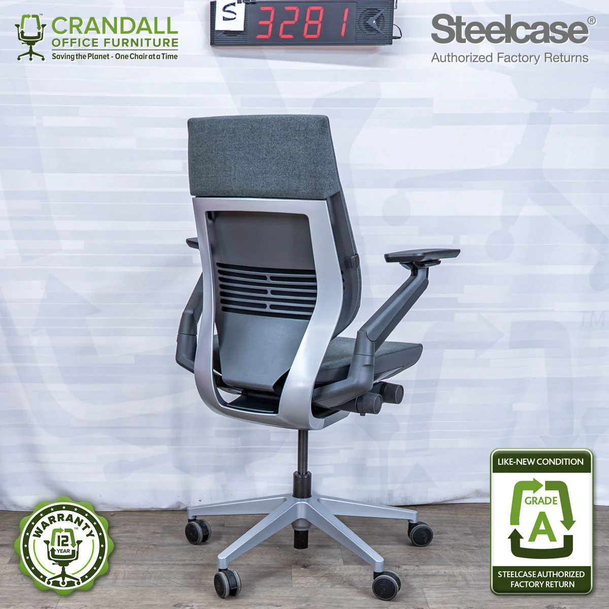 S-3281 - Steelcase Gesture - Grade A - Image 2