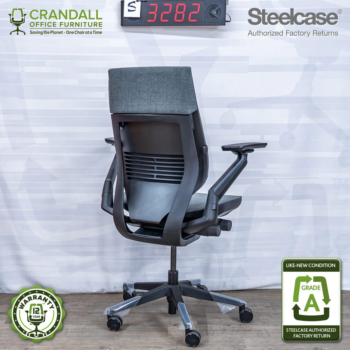 S-3282 - Steelcase Gesture - Grade A - Image 2