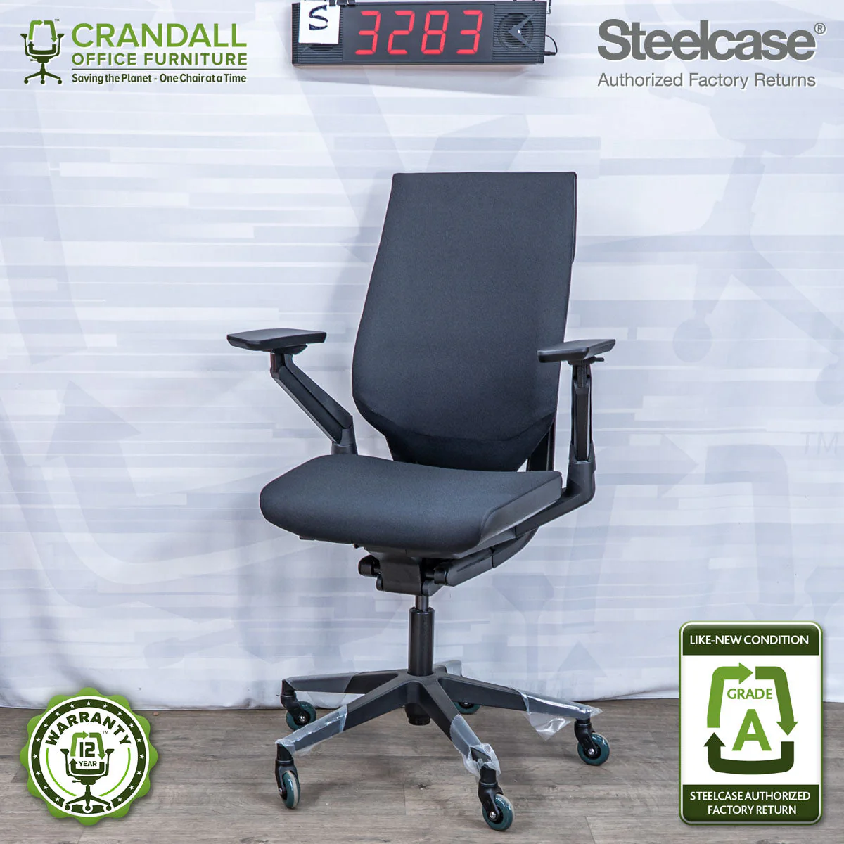 S-3283 - Steelcase Gesture - Grade A