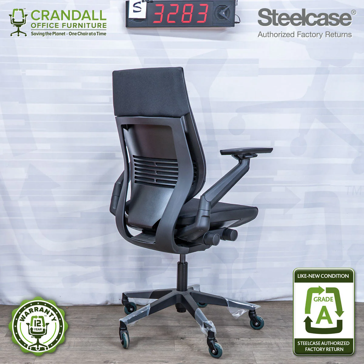 S-3283 - Steelcase Gesture - Grade A - Image 2