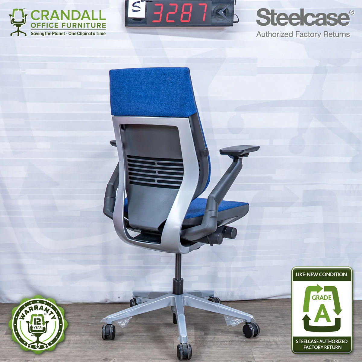 S-3287 - Steelcase Gesture - Grade A - Image 2