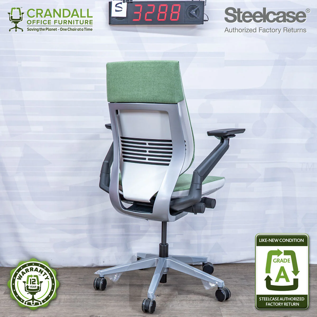 S-3288 - Steelcase Gesture - Grade A - Image 2