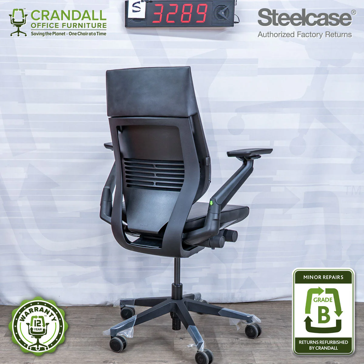 S-3289 - Steelcase Gesture - Grade B - Image 2