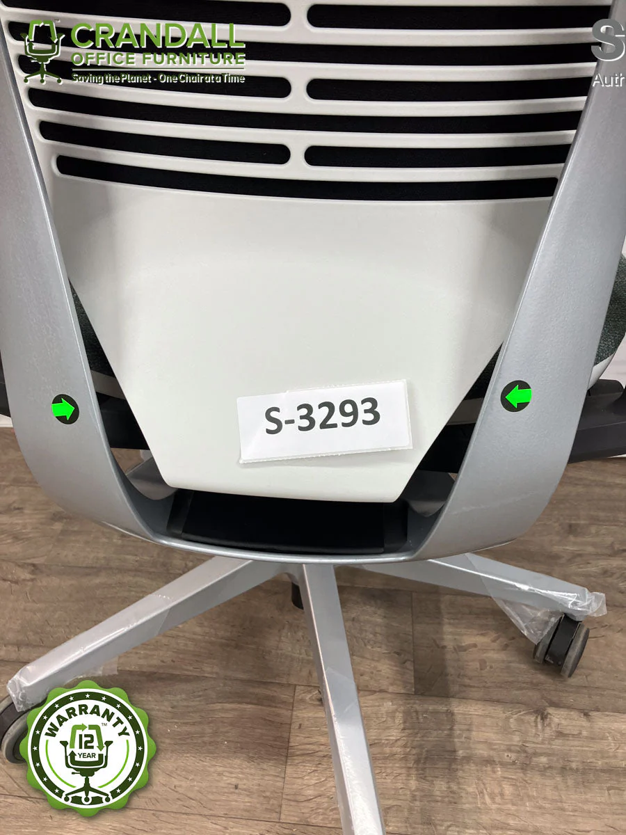 S-3293 - Steelcase Gesture with Headrest - Grade B - Image 3