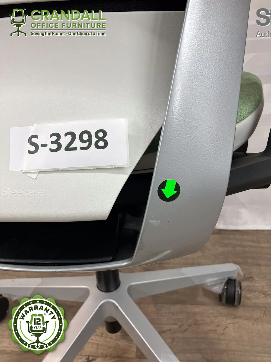 S-3298 - Steelcase Gesture with Headrest - Grade B - Image 3