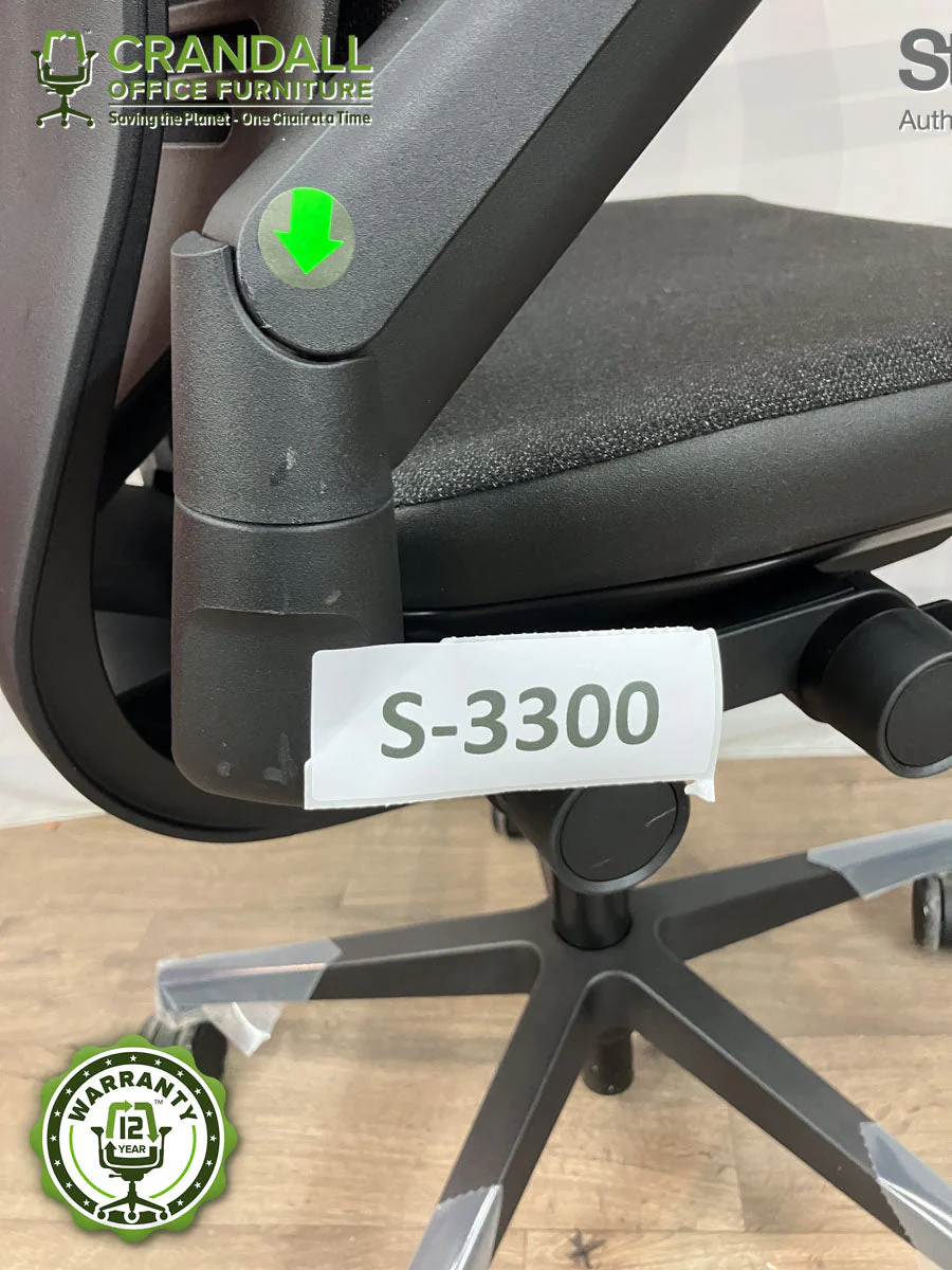 S-3300 - Steelcase Gesture with Headrest - Grade B - Image 3