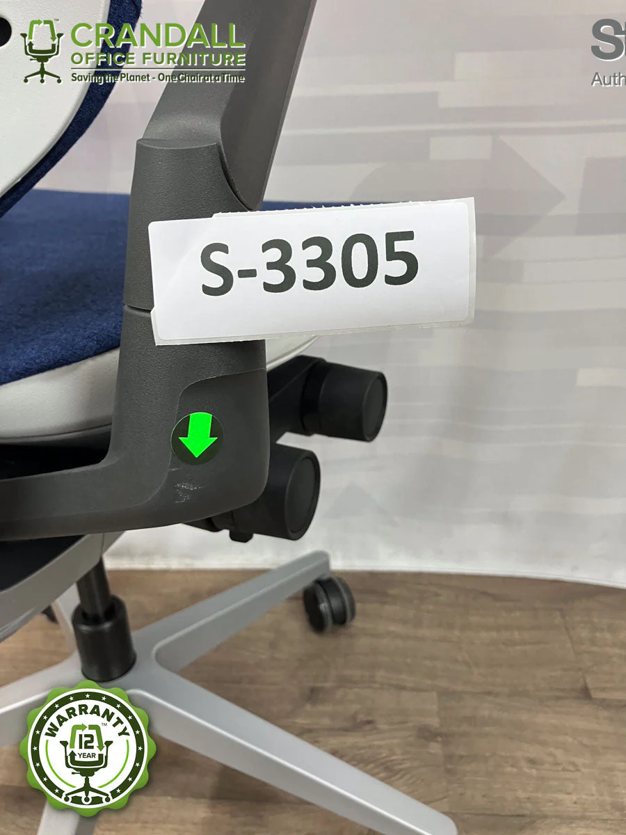 S-3305 - Steelcase Gesture with Headrest - Grade B - Image 3