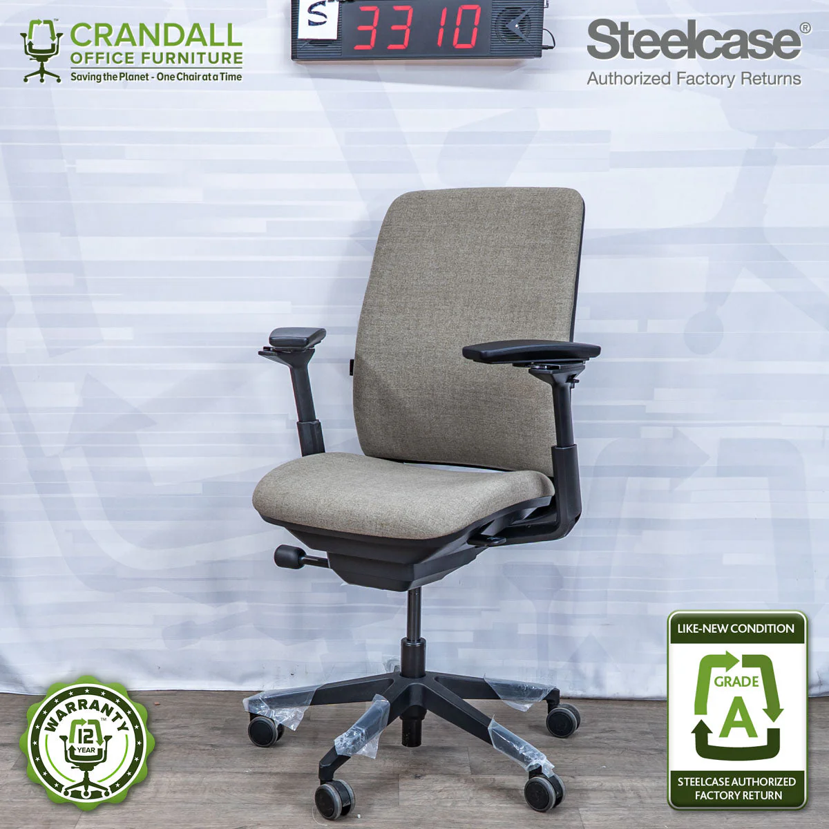 S-3310 - Steelcase Amia - Grade A