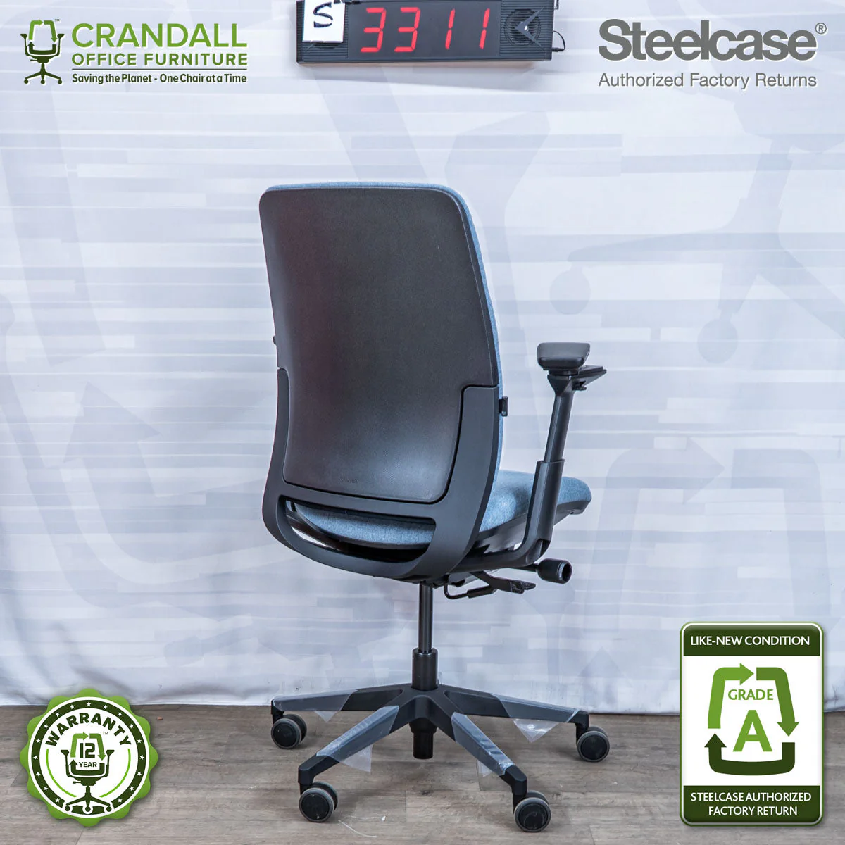 S-3311 - Steelcase Amia - Grade A - Image 2