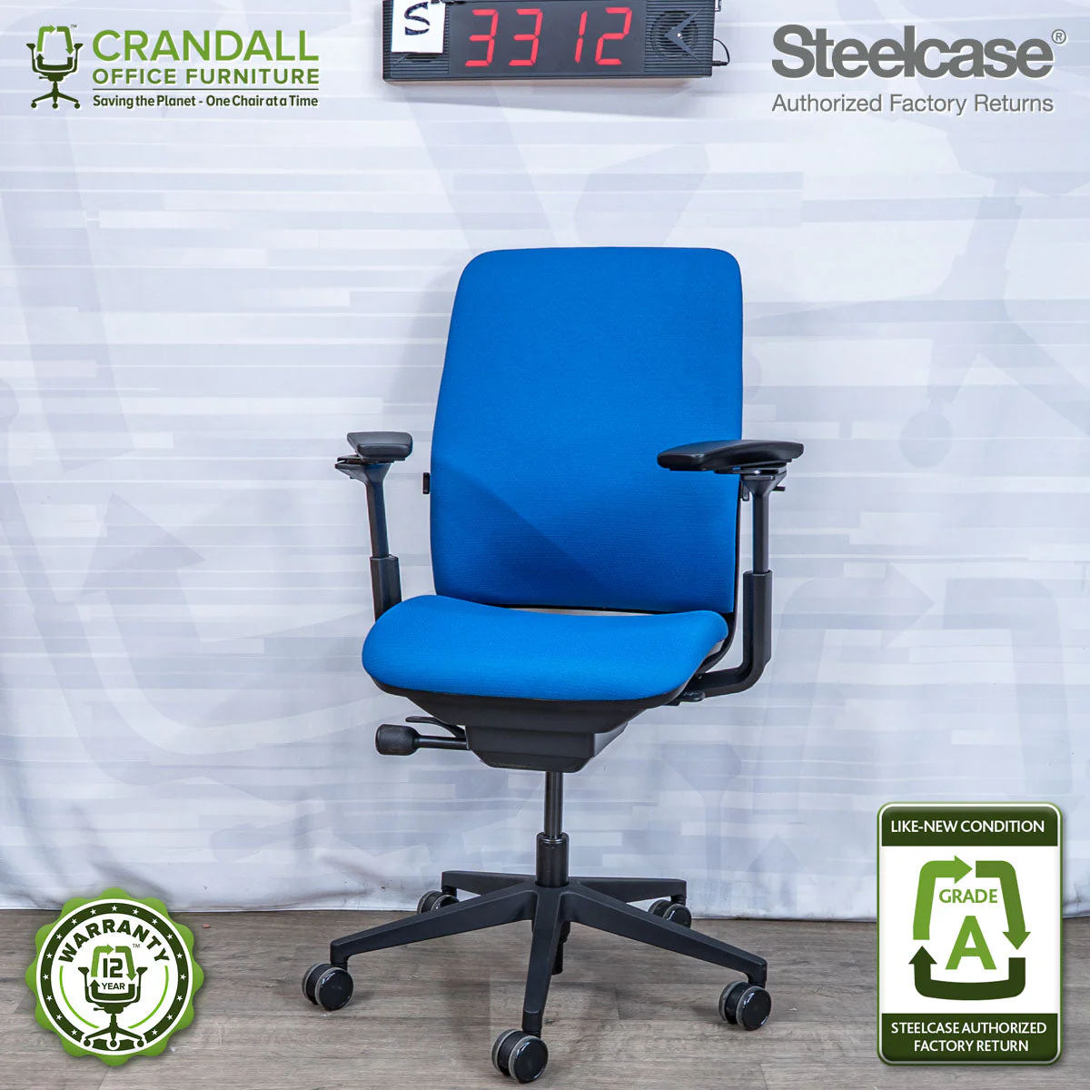 S-3312 - Steelcase Amia - Grade A