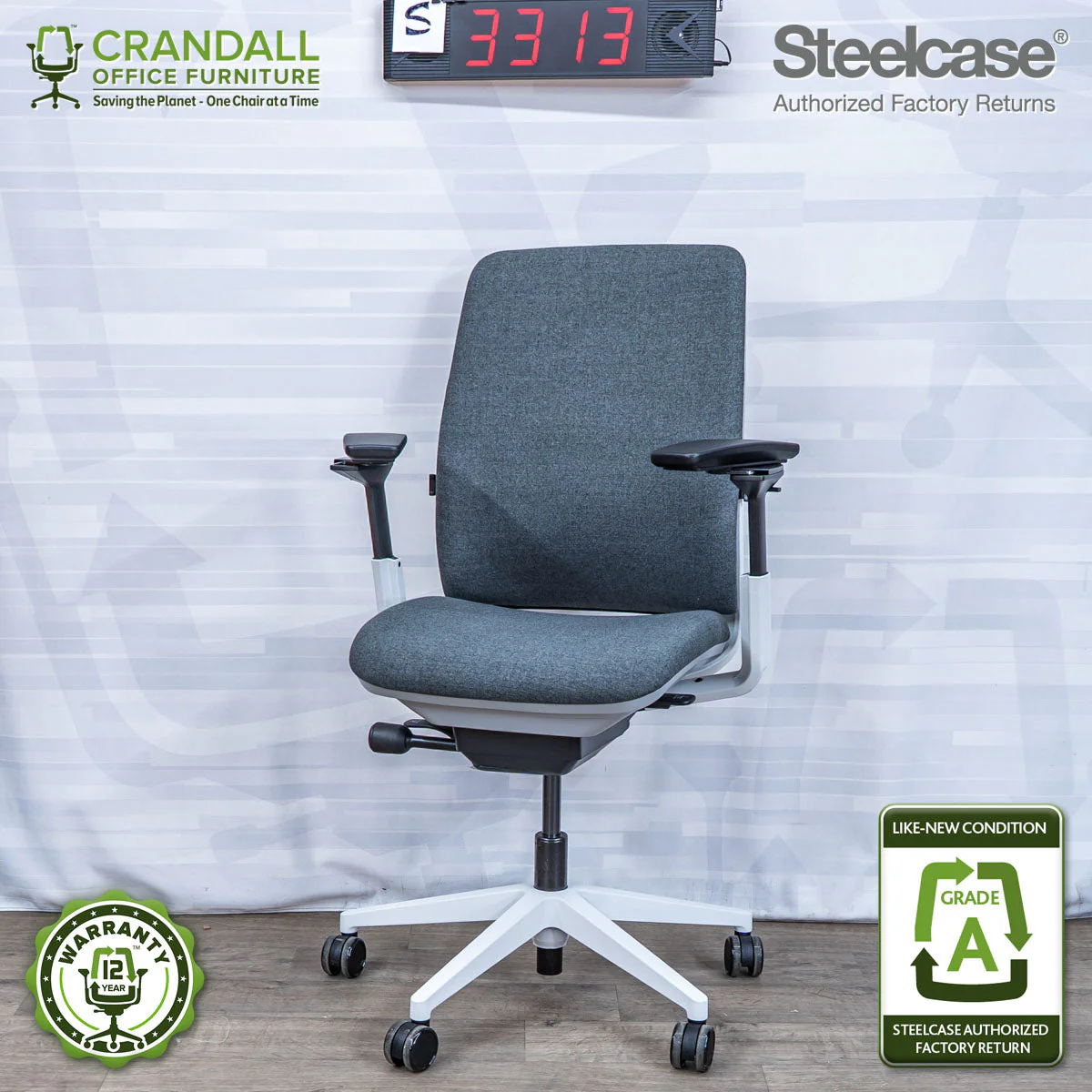 S-3313 - Steelcase Amia - Grade A