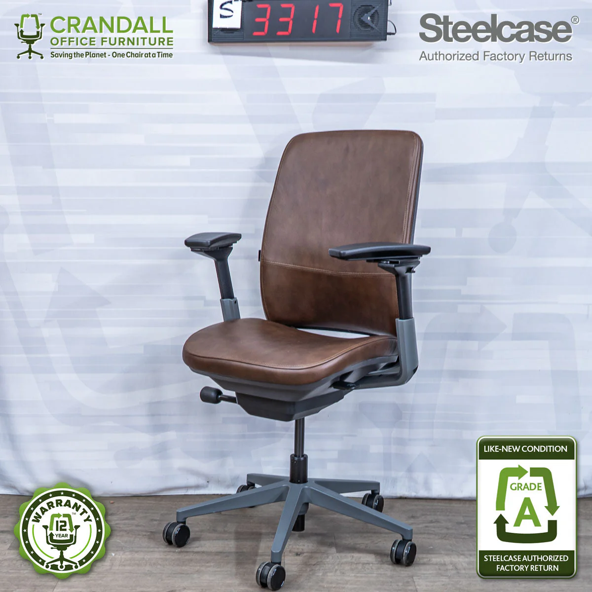 S-3317 - Steelcase Amia - Grade A