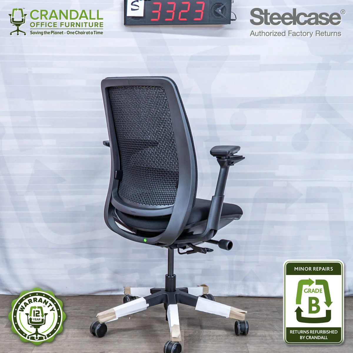 S-3323 - Steelcase Amia - Grade B - Image 2