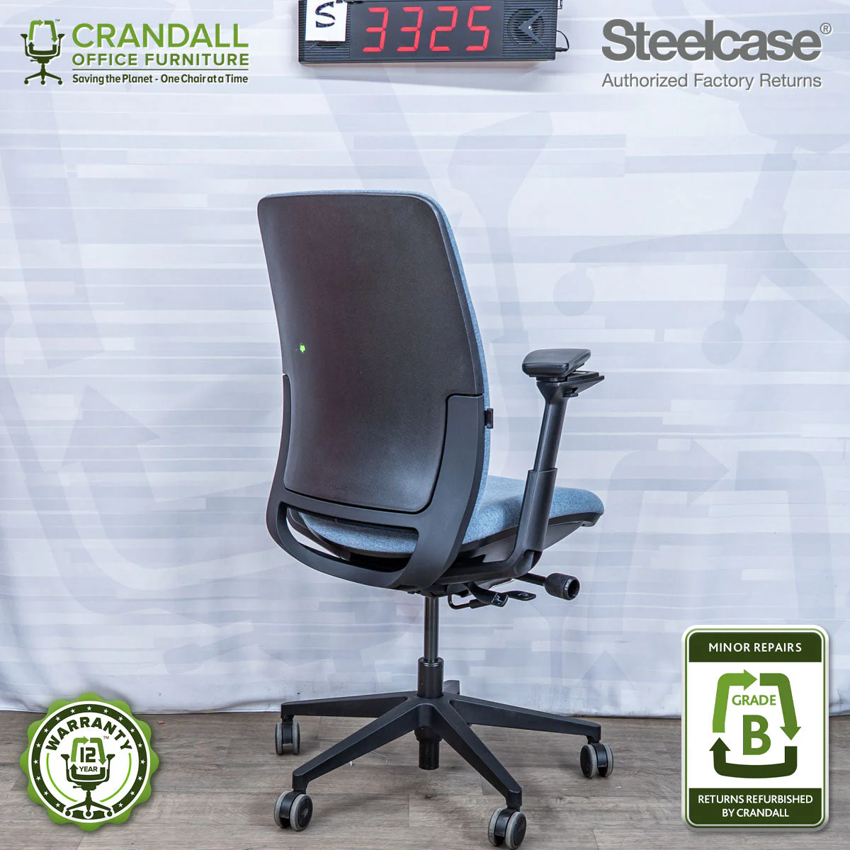 S-3325 - Steelcase Amia - Grade B - Image 2