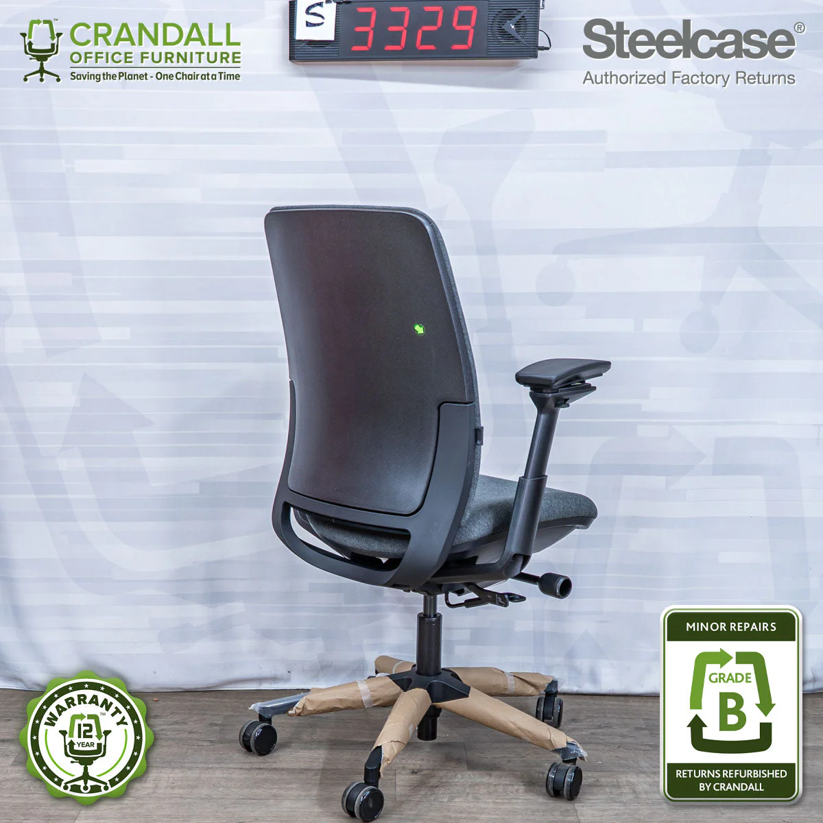 S-3329 - Steelcase Amia - Grade B - Image 2