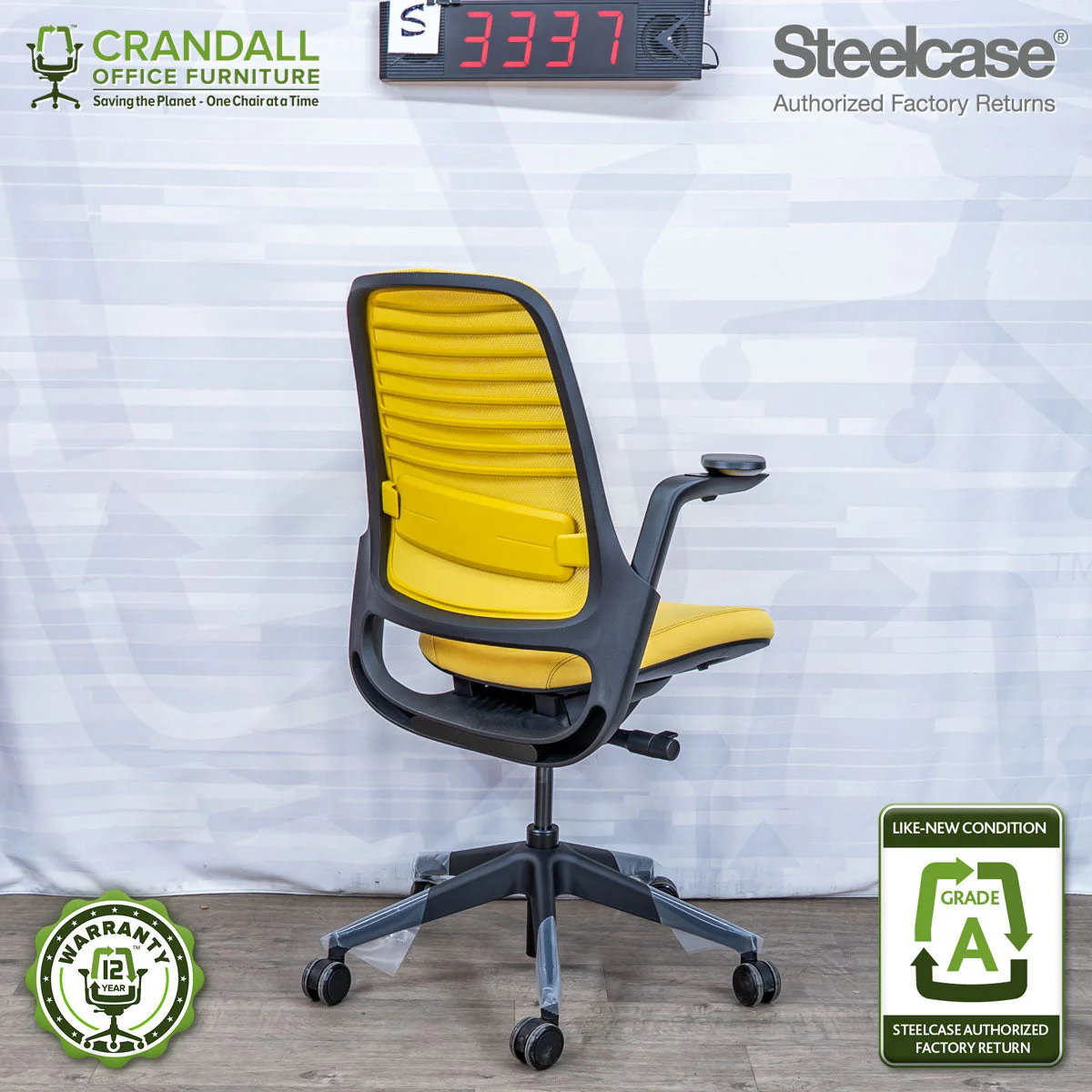 S-3337 - Steelcase Series 1 - Grade A - Image 2