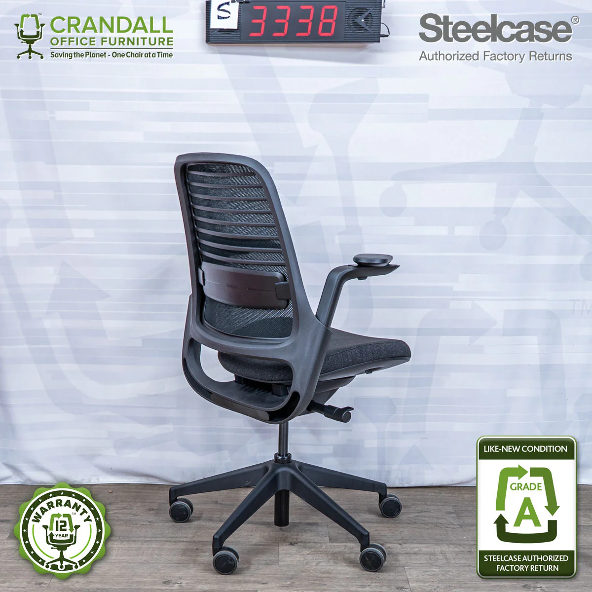 S-3338 - Steelcase Series 1 - Grade A - Image 2