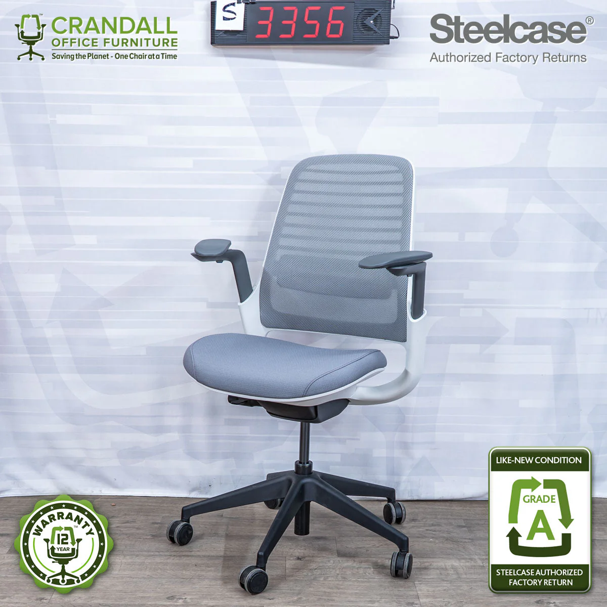 S-3356 - Steelcase Series 1 - Grade A