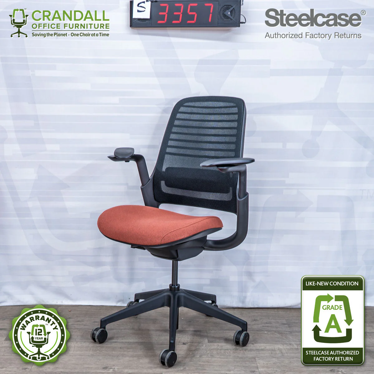 S-3357 - Steelcase Series 1 - Grade A