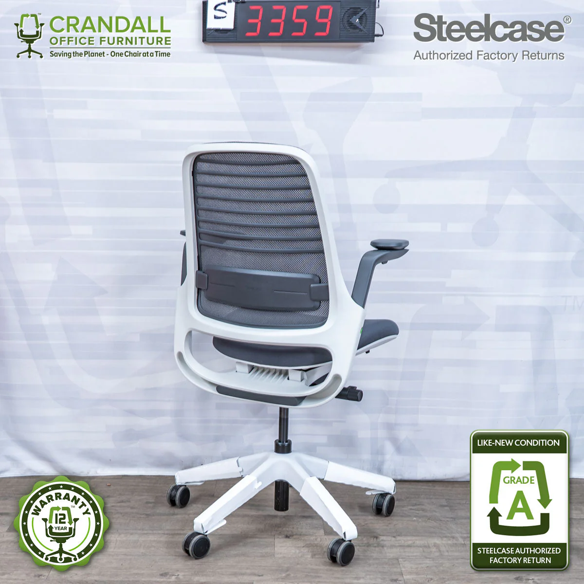 S-3359 - Steelcase Series 1 - Grade B - Image 2