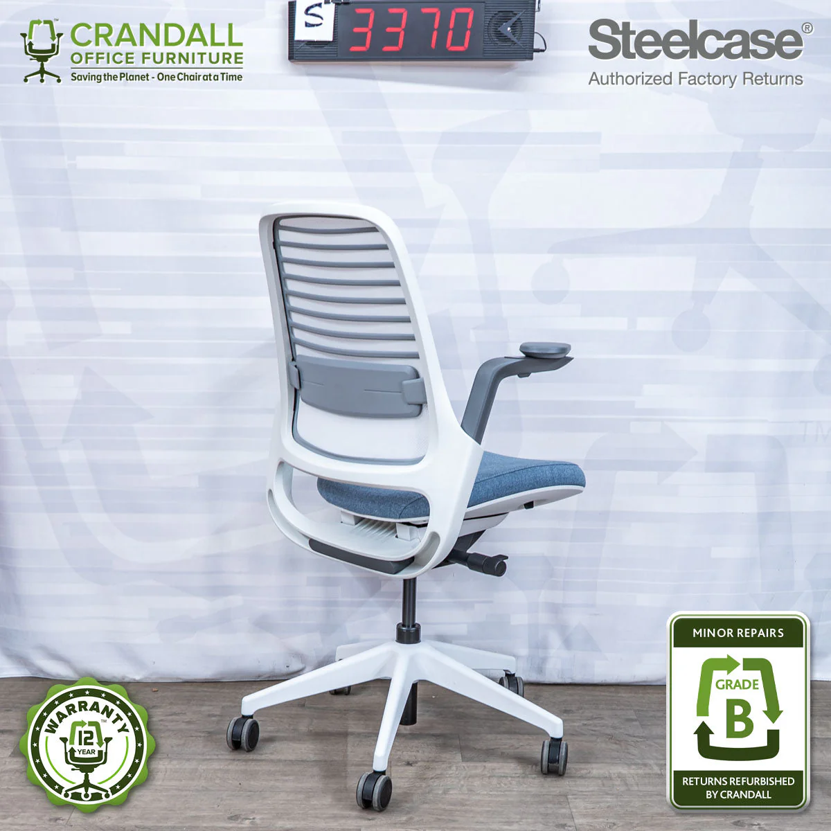 S-3370 - Steelcase Series 1 - Grade B - Image 2
