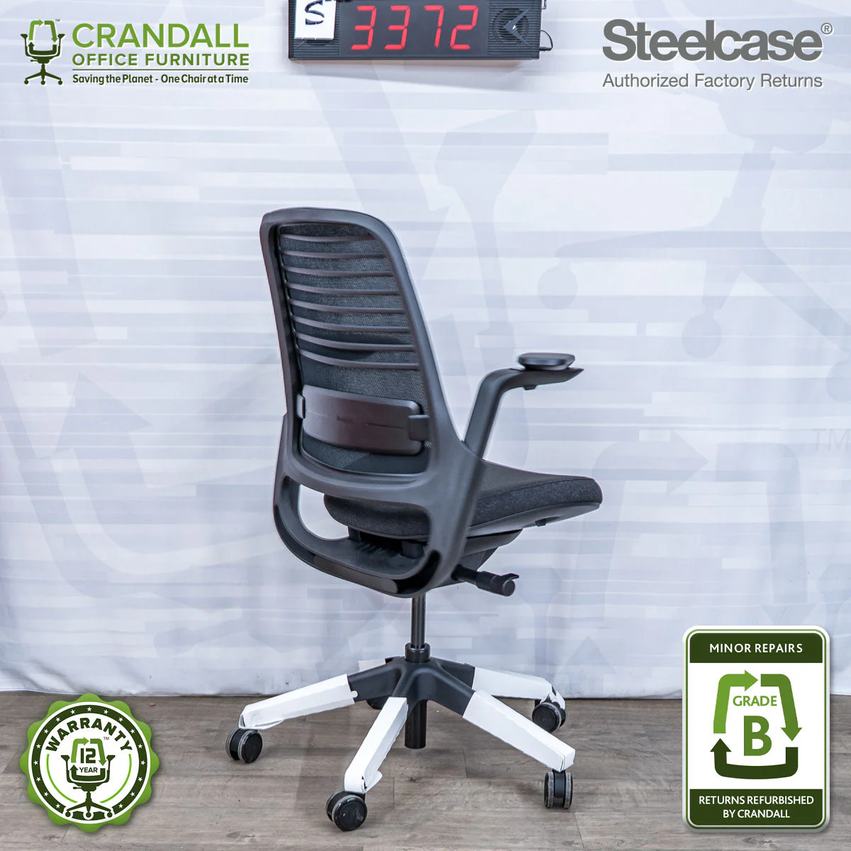 S-3372 - Steelcase Series 1 - Grade B - Image 2