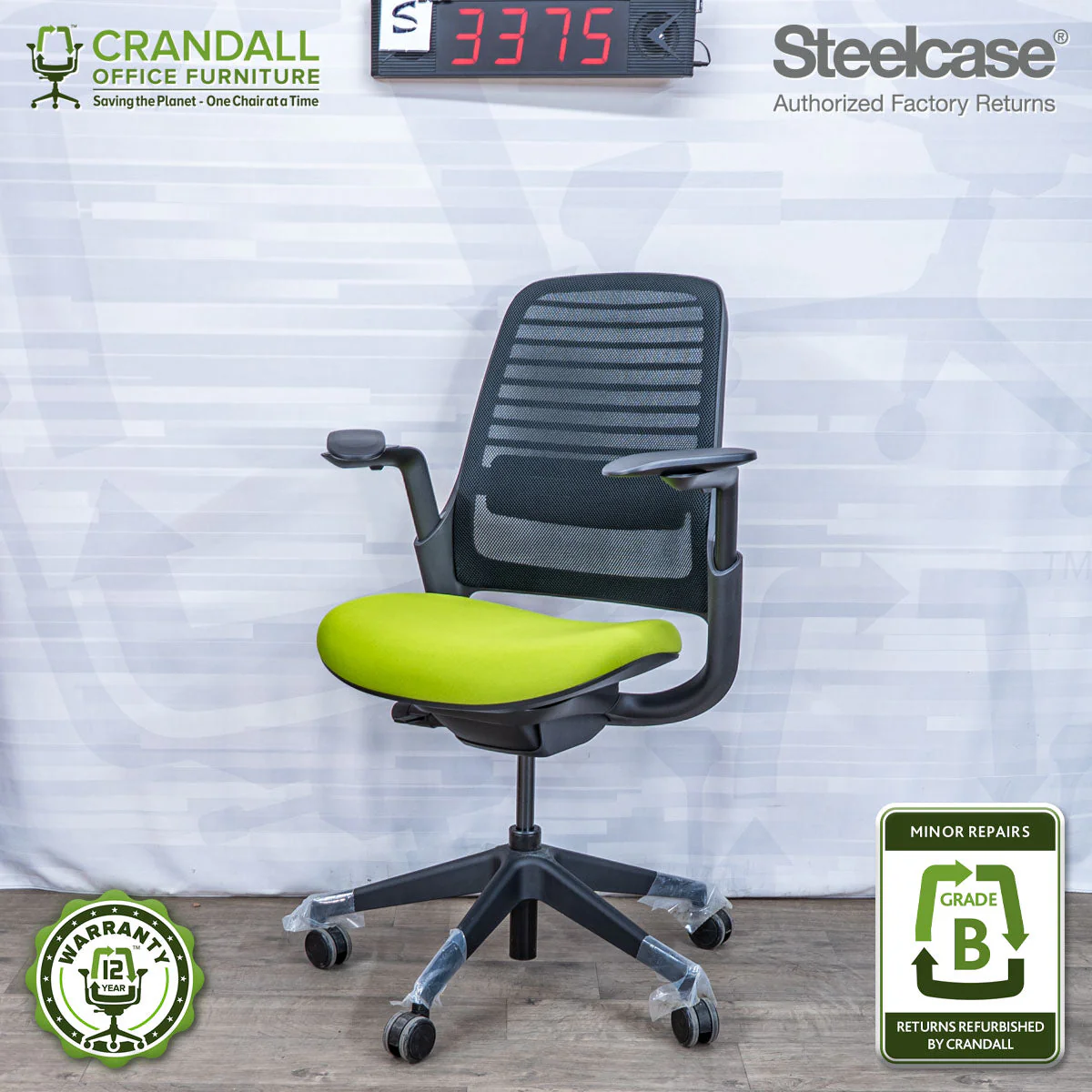 S-3375 - Steelcase Series 1 - Grade B