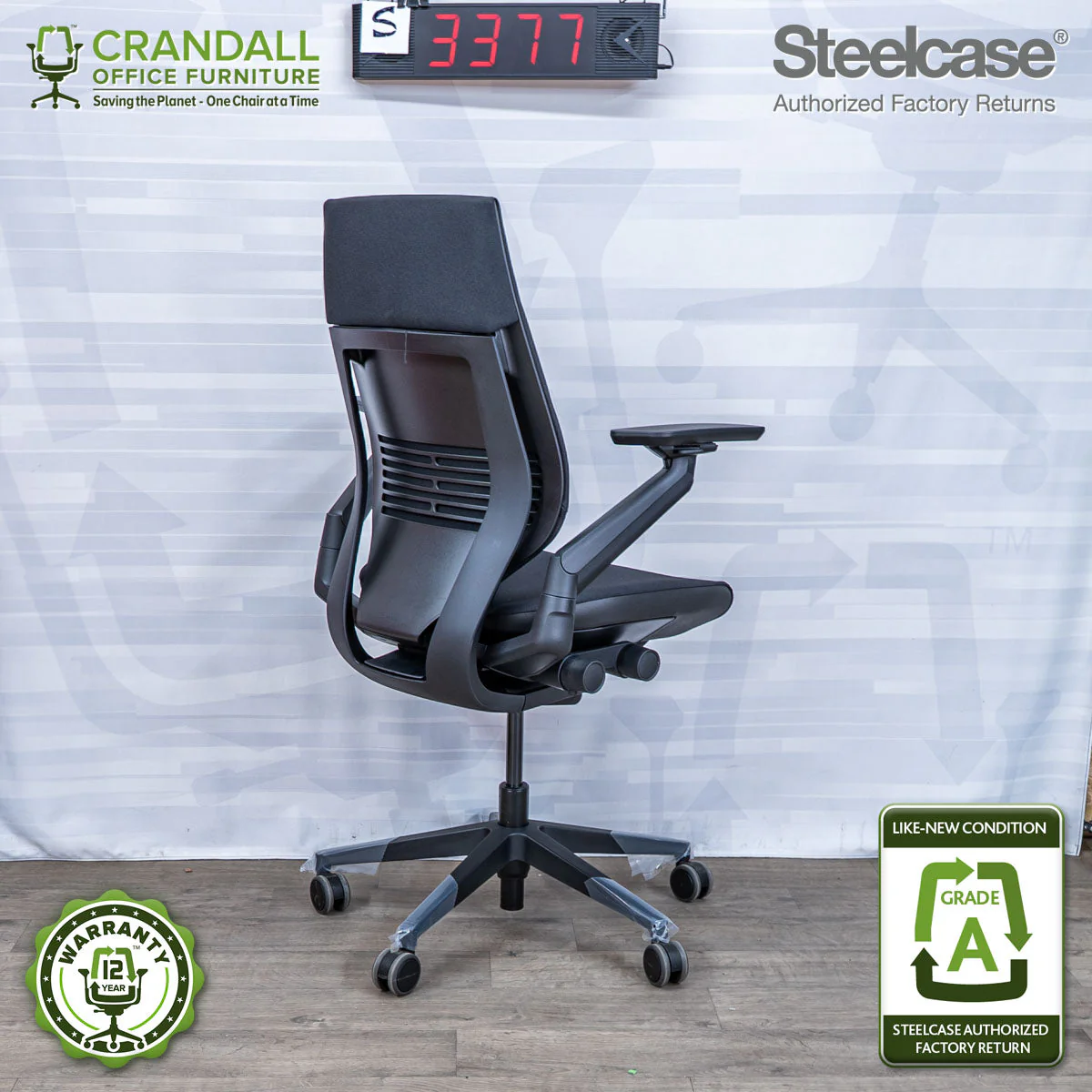 S-3377 - Steelcase Gesture - Grade A - Image 2