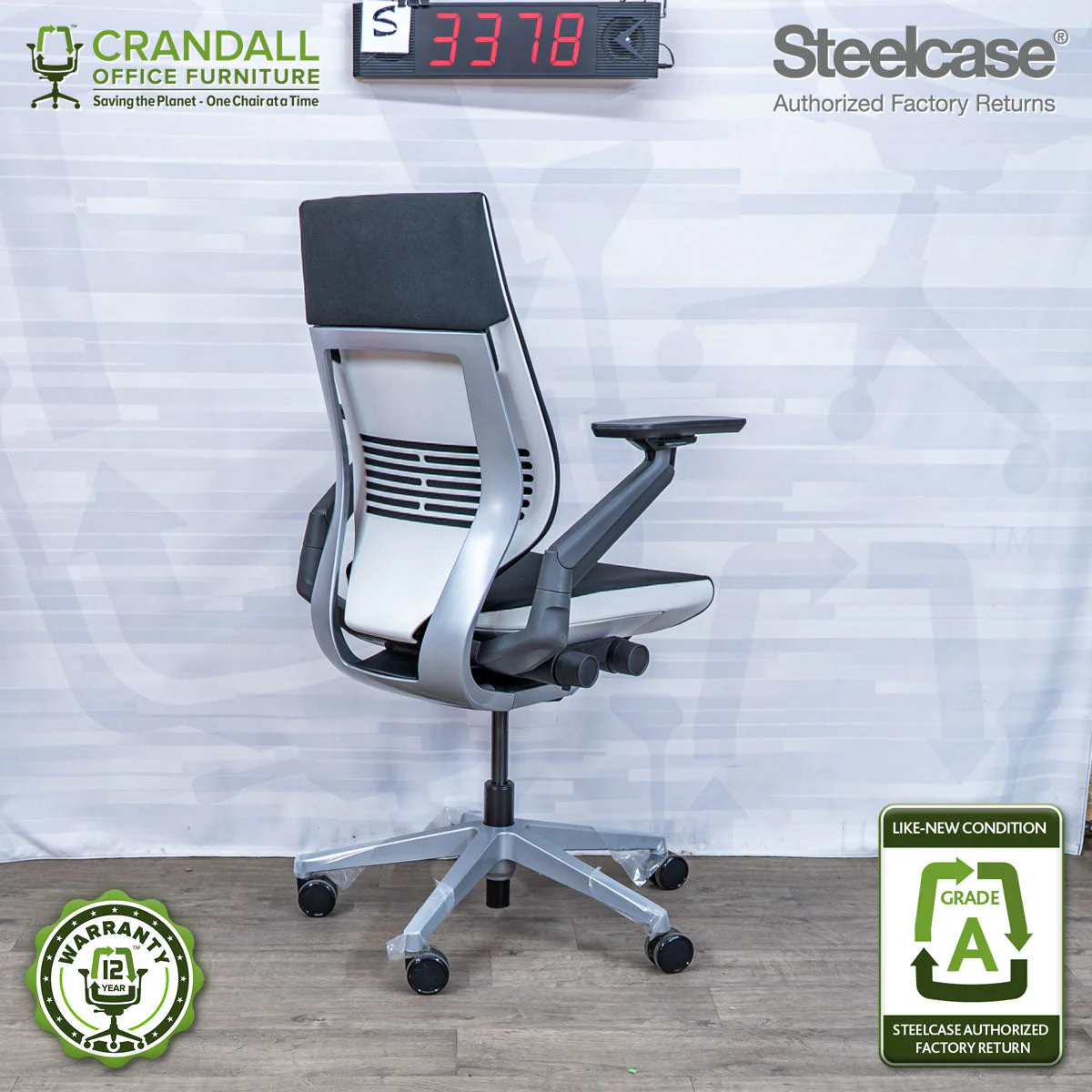 S-3378 - Steelcase Gesture - Grade A - Image 2