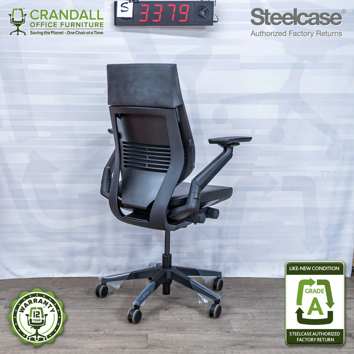 S-3379 - Steelcase Gesture - Grade A - Image 2