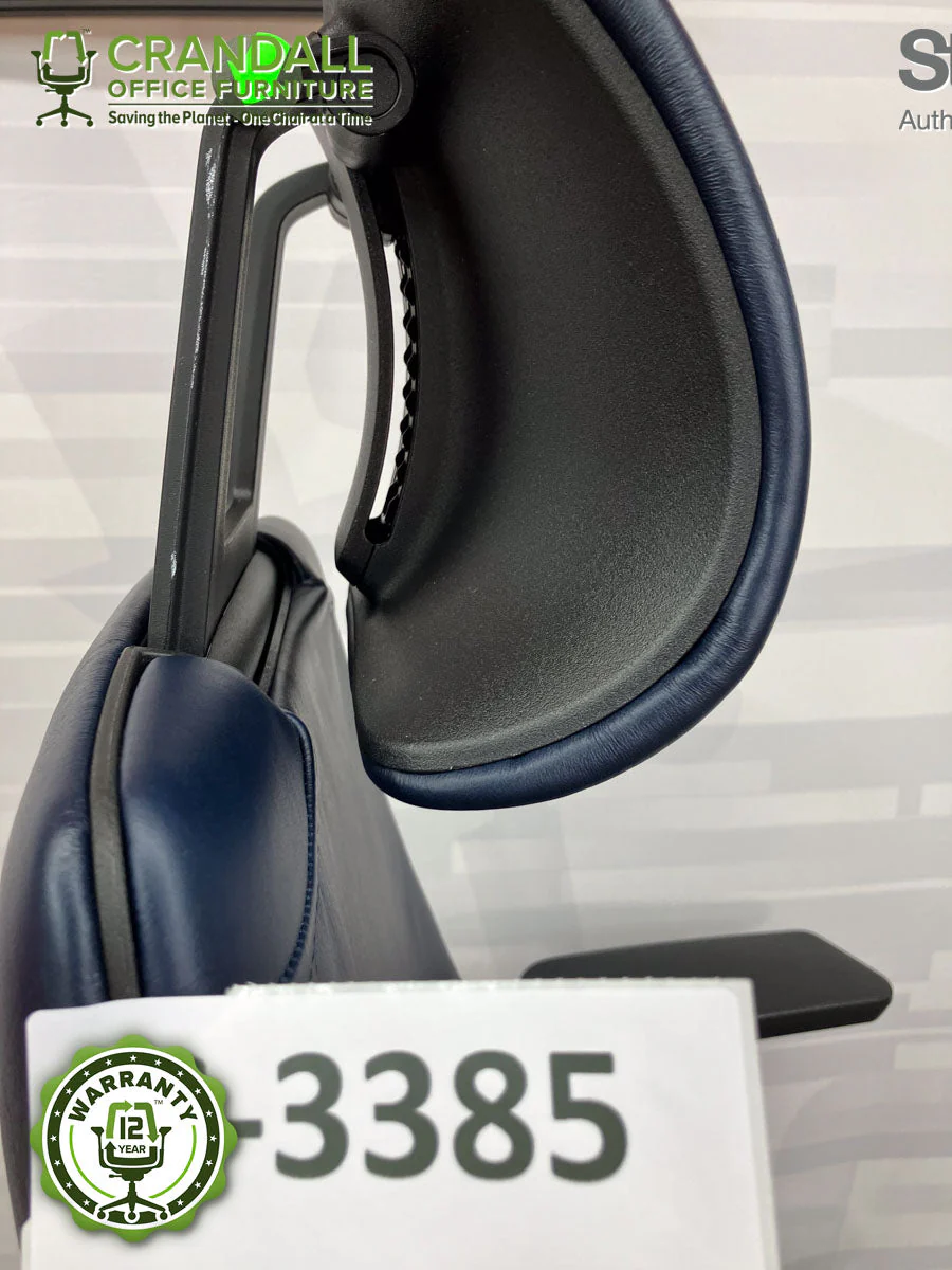 S-3385 - Steelcase Gesture with Headrest - Grade B - Image 3