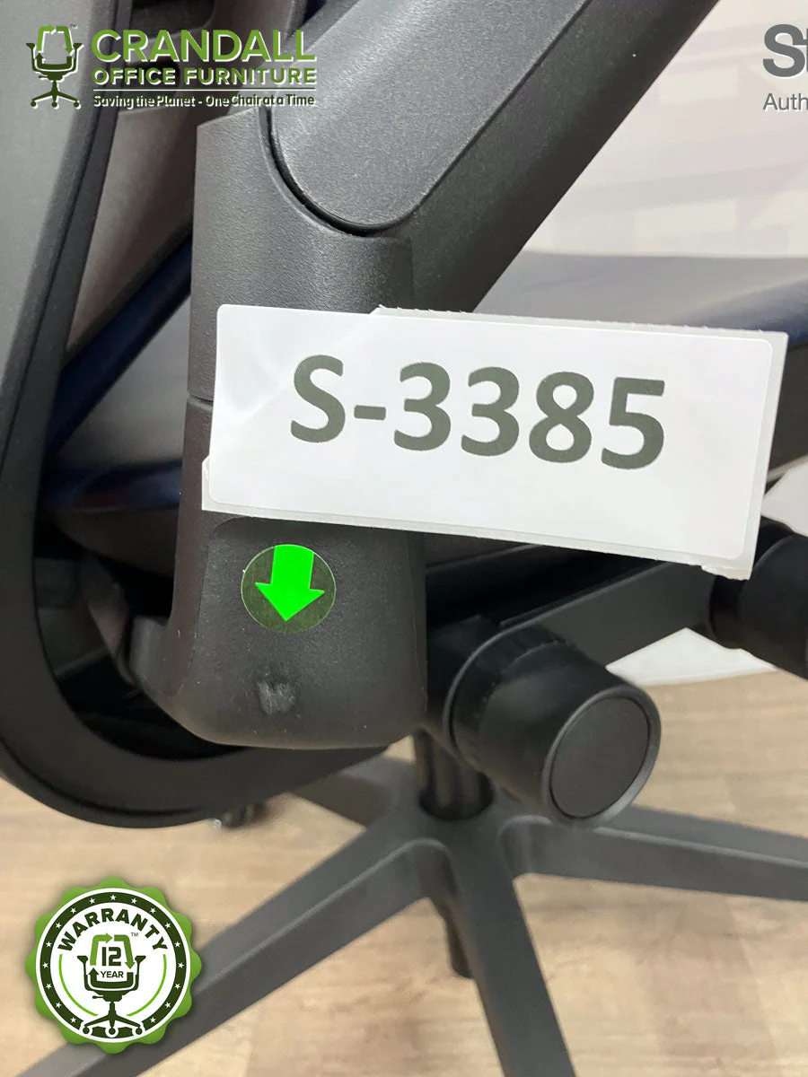 S-3385 - Steelcase Gesture with Headrest - Grade B - Image 4