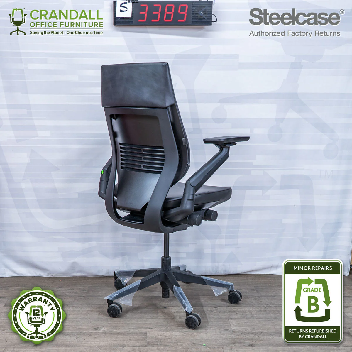 S-3389 - Steelcase Gesture - Grade B - Image 2