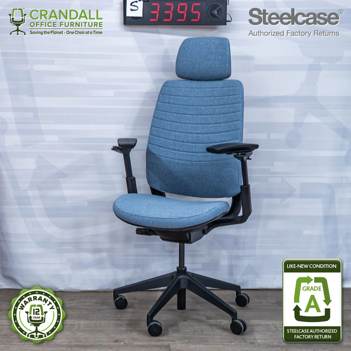 S-3395 - Steelcase Series 2 - Grade A