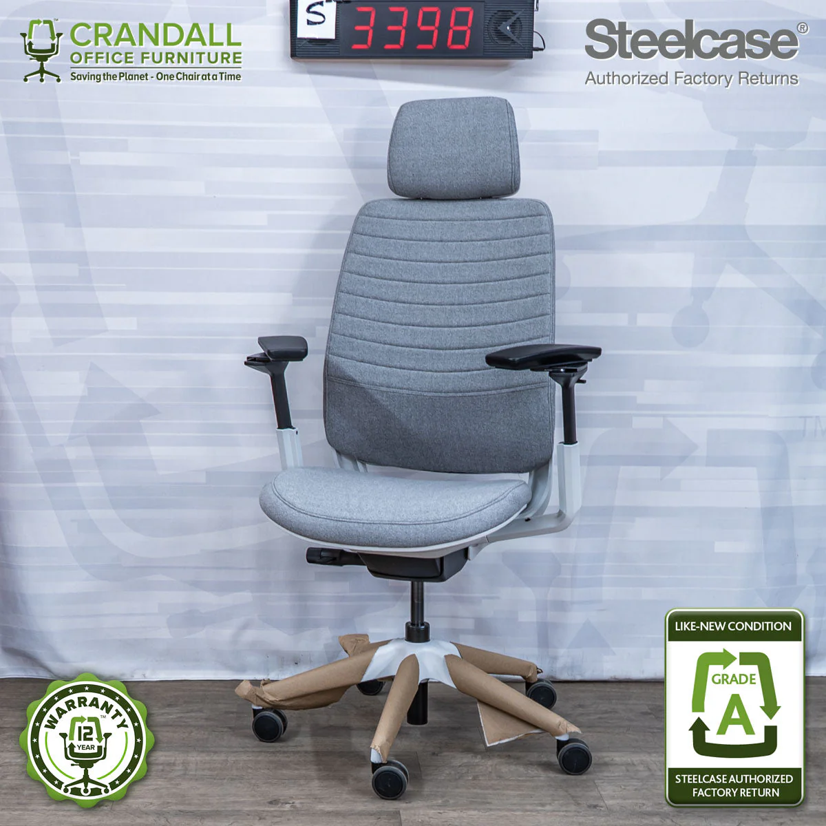 S-3398 - Steelcase Series 2 - Grade A